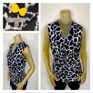 CLASSIQUES ENTIER Stretchy Sleeveless Blouse Large
